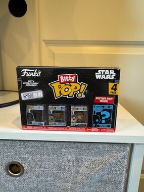 Funko Bitty Pop! Star Wars 4-Pack - Black & Yellow Accents